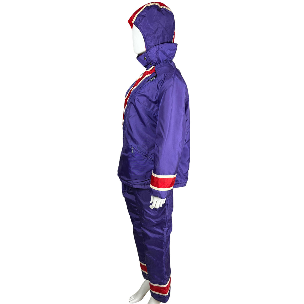 1960s Vintage Ski Doo Suit 3 pc Snowmobile Outfit Ladies L