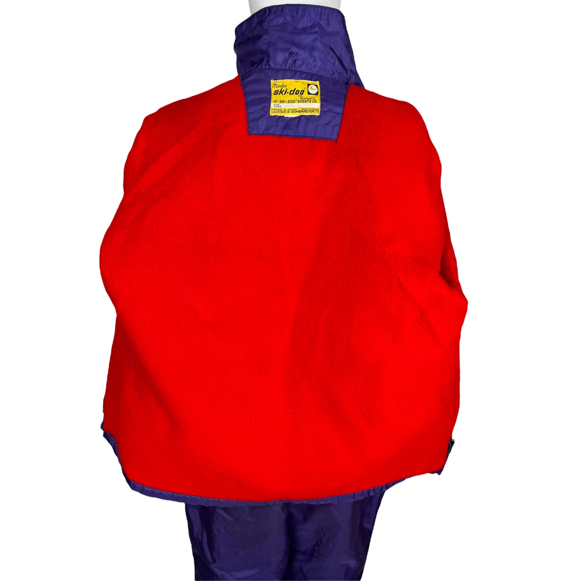 1960s Vintage Ski Doo Suit 3 pc Snowmobile Outfit Ladies L