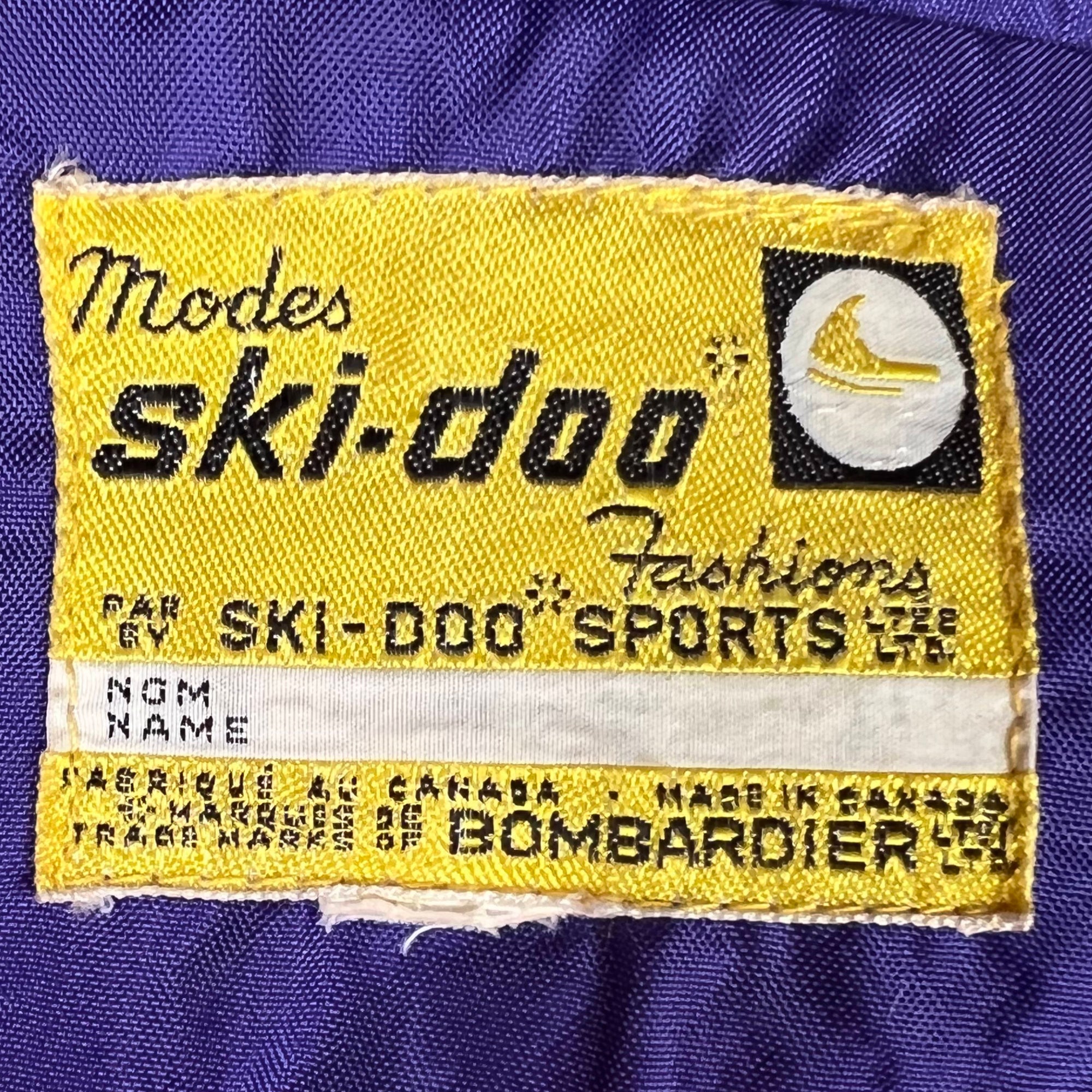 1960s Vintage Ski Doo Suit 3 pc Snowmobile Outfit Ladies L