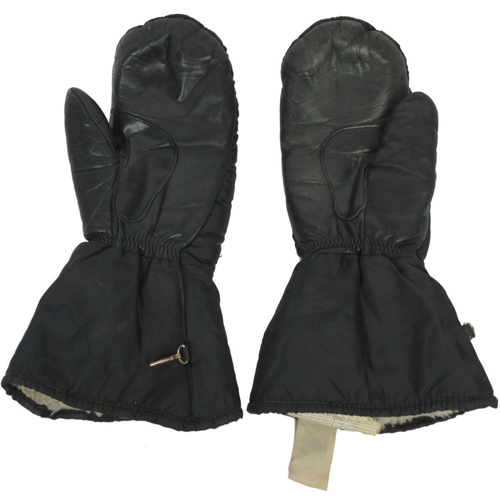 Vintage 70s Ski Doo Snowmobile Mittens Bombardier Womens XL - Poppy's Vintage Clothing