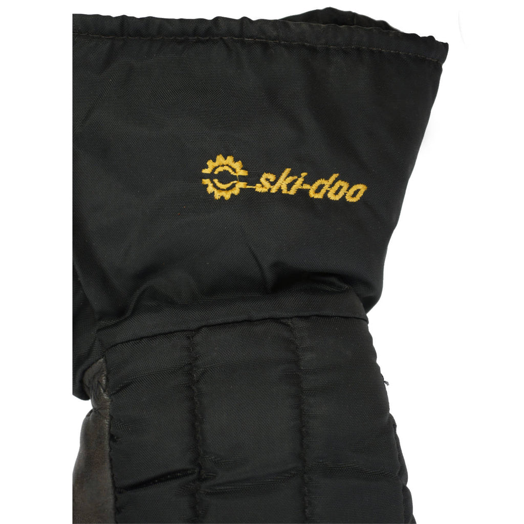 Vintage 70s Ski Doo Snowmobile Mittens Bombardier Womens XL - Poppy's Vintage Clothing
