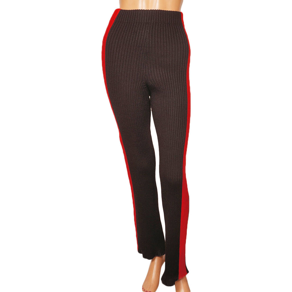 Vintage 1960s Ski Doo Snowmobile Pantsuit Sweater w Pants Canada Ladies Size L - Poppy's Vintage Clothing