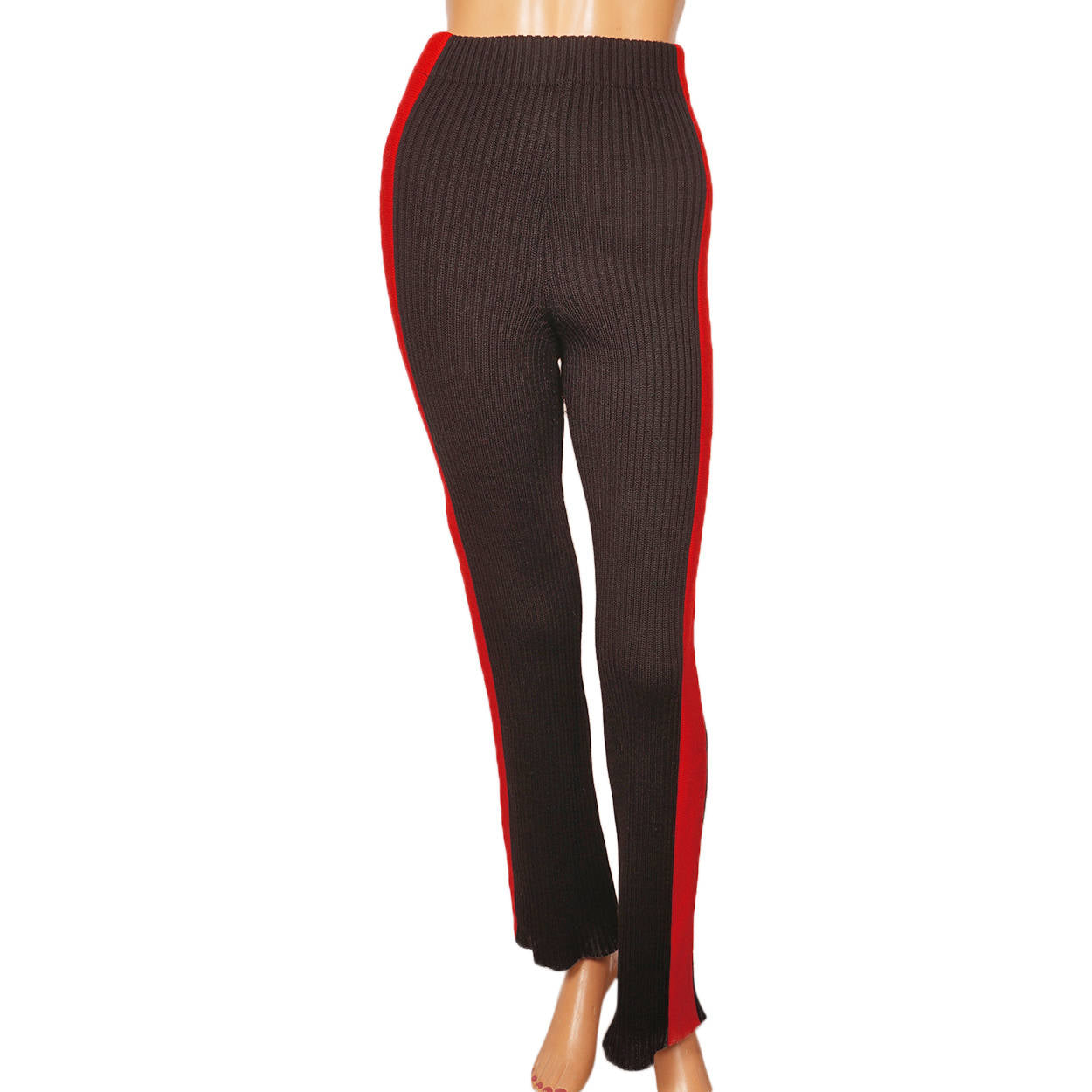 Vintage 1960s Ski Doo Snowmobile Pantsuit Sweater w Pants Canada Ladies Size L - Poppy's Vintage Clothing