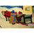 Vintage Canadian Folk Art Hooked Wall Rug Quebec Winter Scene Clarence Gagnon - Poppy's Vintage Clothing