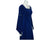 Vintage 70s Blue Velvet Bridesmaid Dress Split Bell Sleeve - Poppy's Vintage Clothing