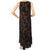 Vintage Sonia Rykiel Paris Black Devore Velvet Dress Sleeveless w Shawl Wrap Size L 12 - Poppy's Vintage Clothing