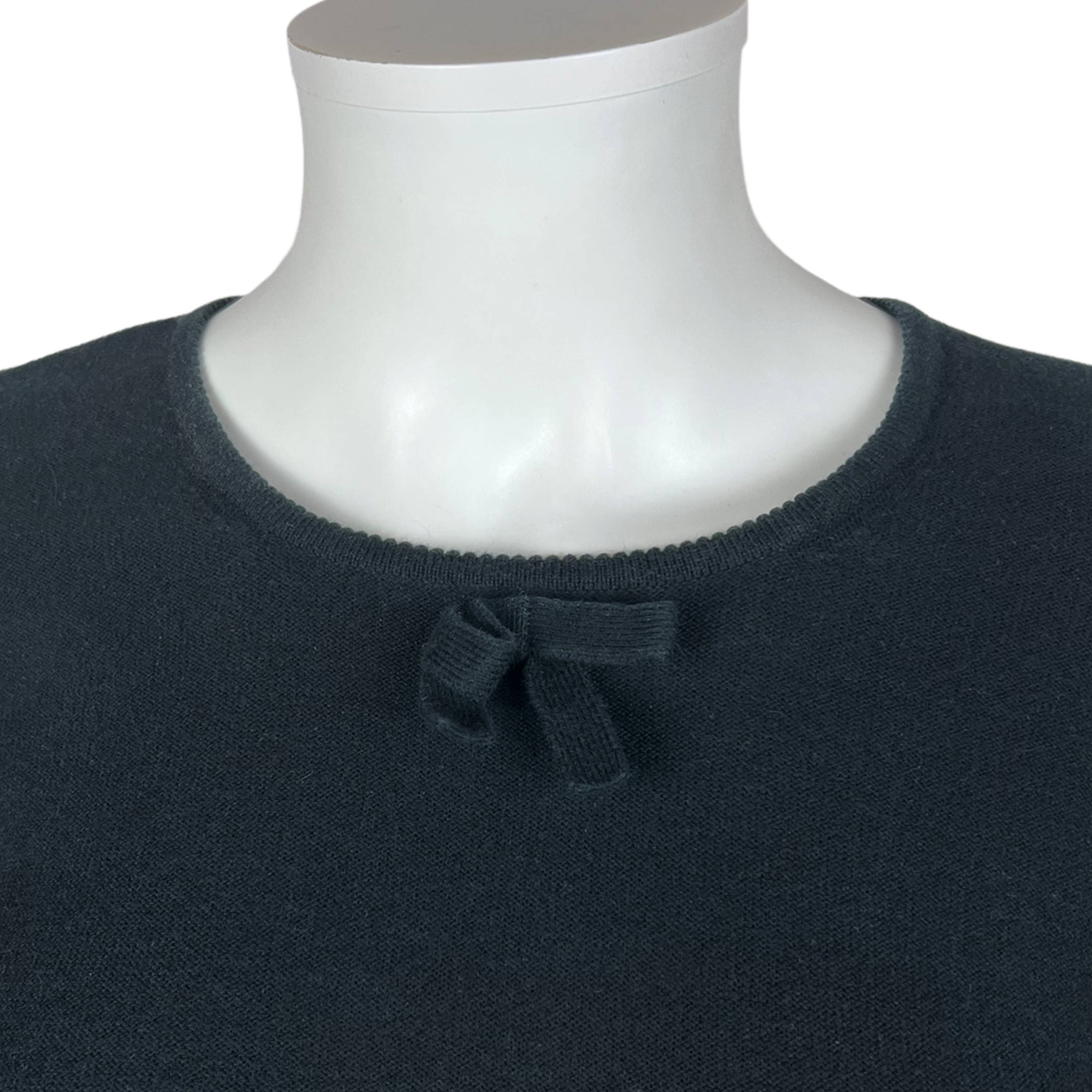 Vintage Sonia Rykiel Intarsia Sweater Man Woman Faces Sz 40