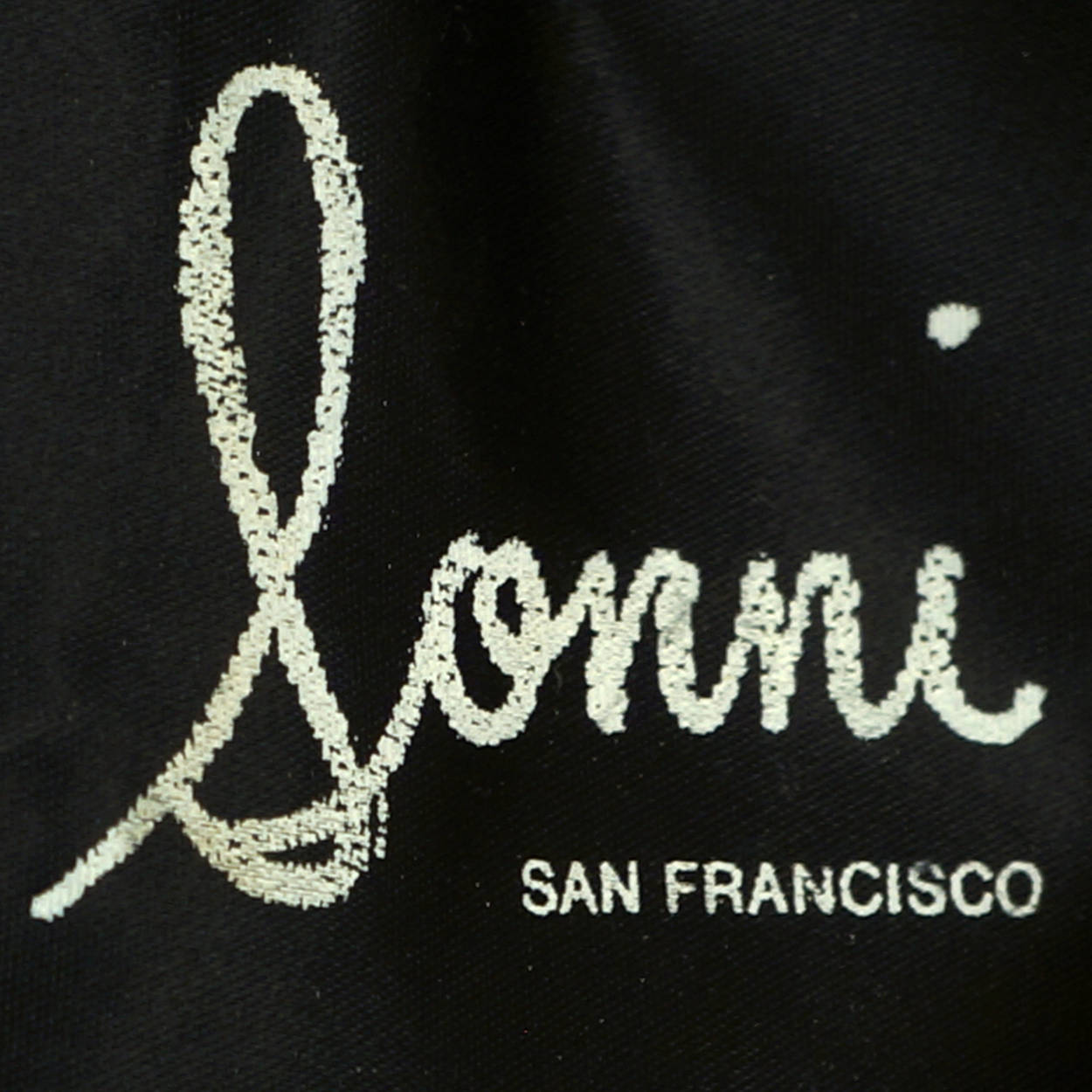 Vintage 1980s Sonni of San Francisco Hat Black Wool &amp; Net Wide Brim Size M - Poppy's Vintage Clothing