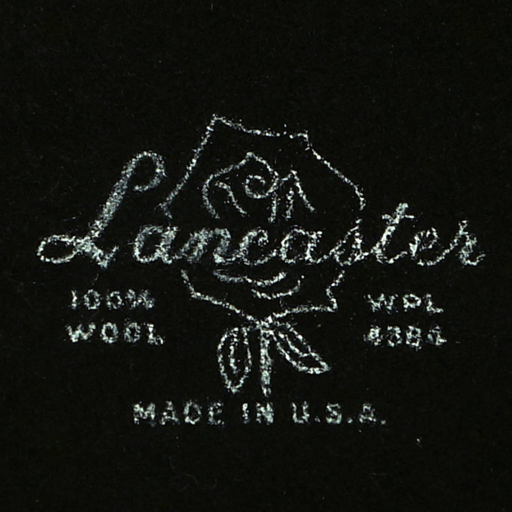 Vintage 1980s Sonni of San Francisco Hat Black Wool &amp; Net Wide Brim Size M - Poppy's Vintage Clothing