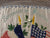 Vintage WWI Patriotic United States & France Souvenir Cushion Cover - Poppy's Vintage Clothing