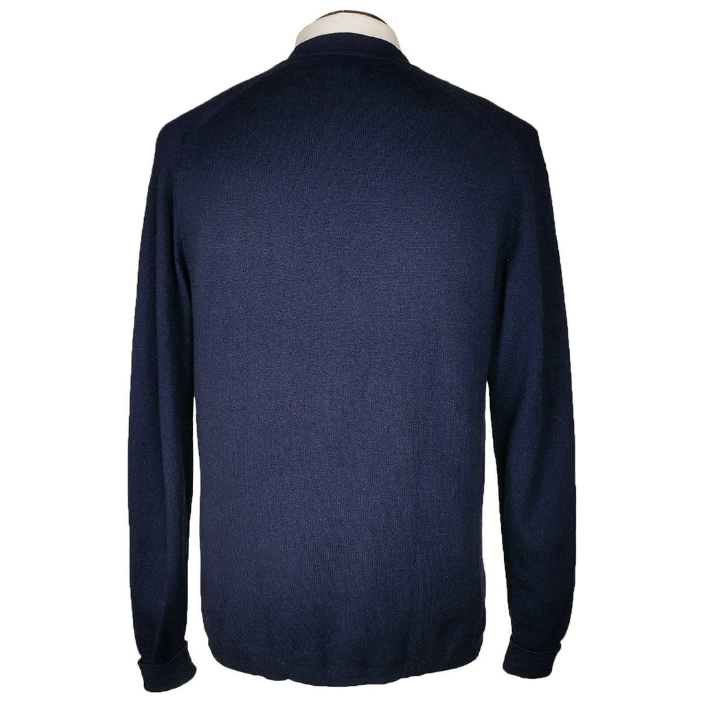 Vintage 1970s St Michael British Cashmere Sweater Mens Cardigan Style Size L 42 - Poppy's Vintage Clothing