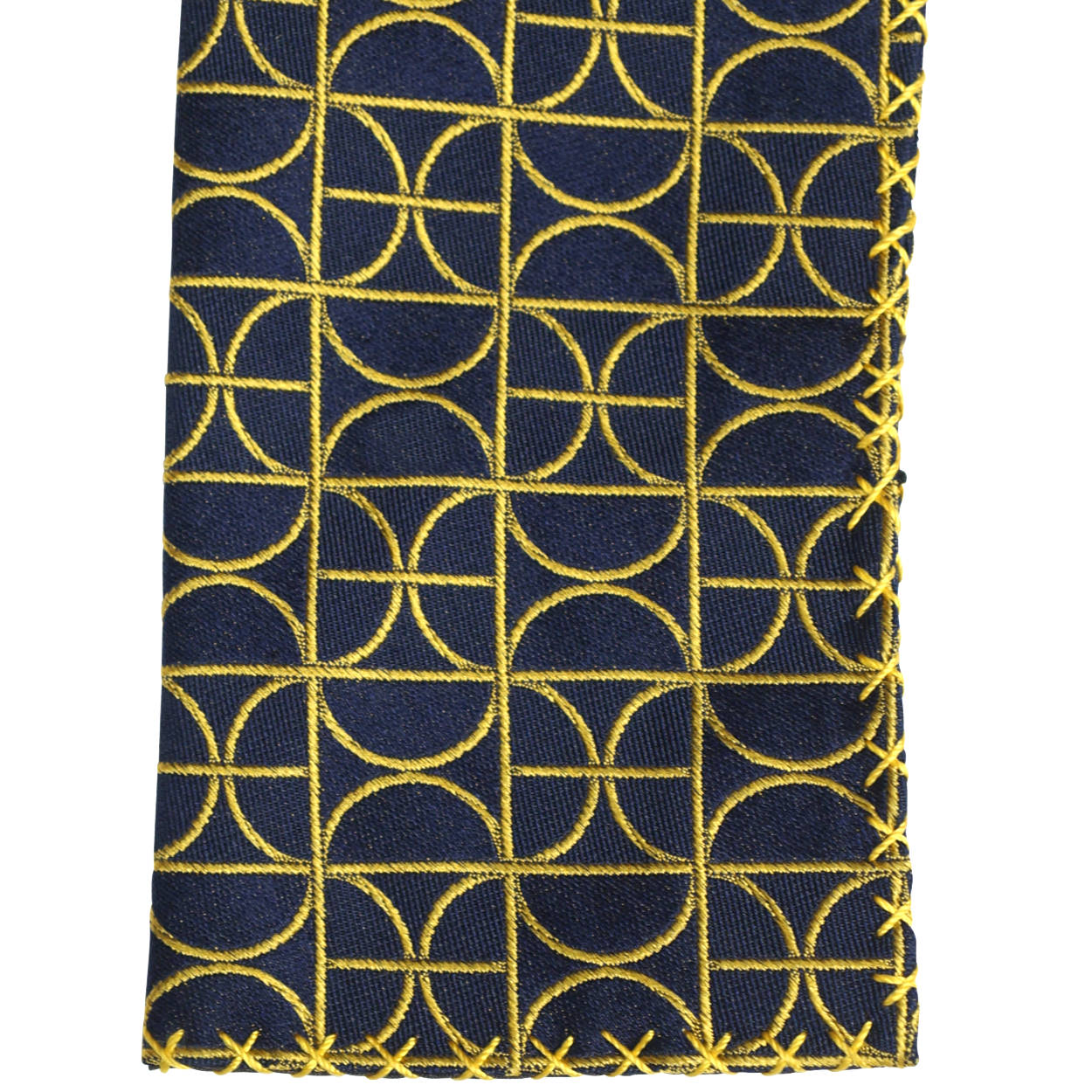 Vintage Mens Silk Tie Stanley Monte Carlo Leo Gret France - Poppy's Vintage Clothing