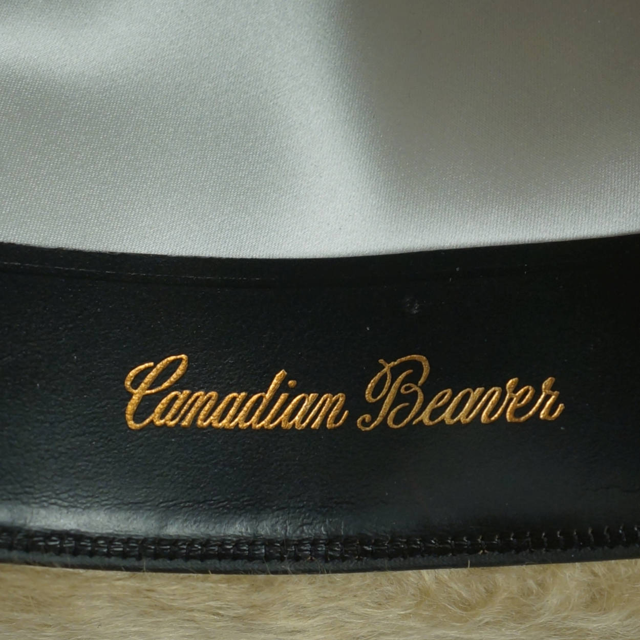 Vintage 60s Stetson Twenty Five Fedora Homburg Hat Canadian Beaver Plush Small - Poppy's Vintage Clothing