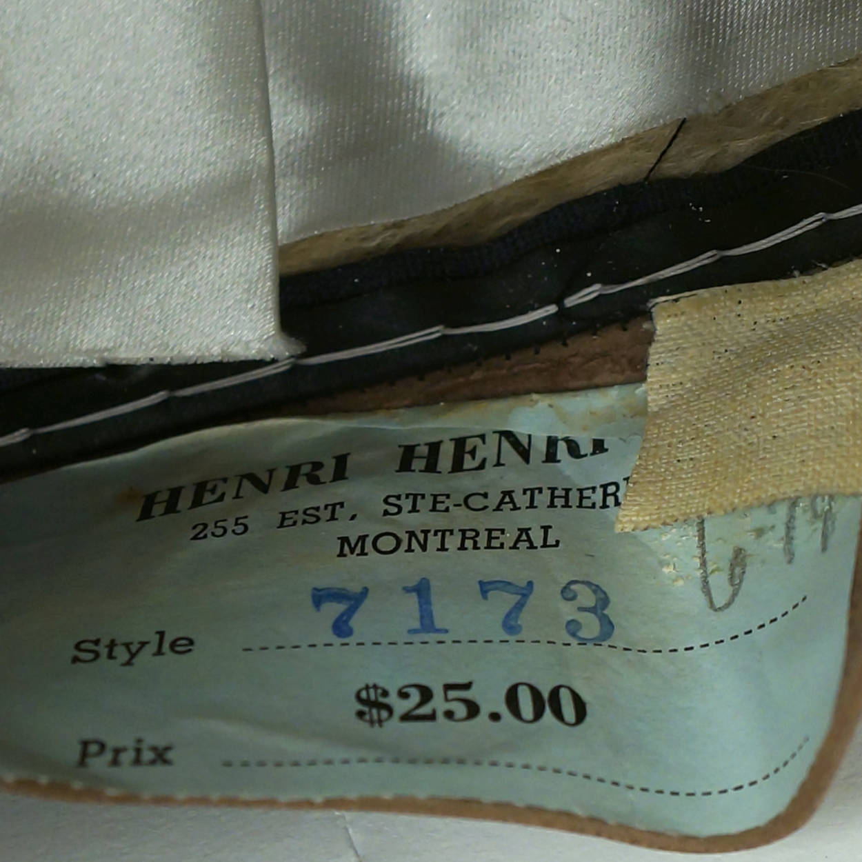 Vintage 60s Stetson Twenty Five Fedora Homburg Hat Canadian Beaver Plush Small - Poppy's Vintage Clothing