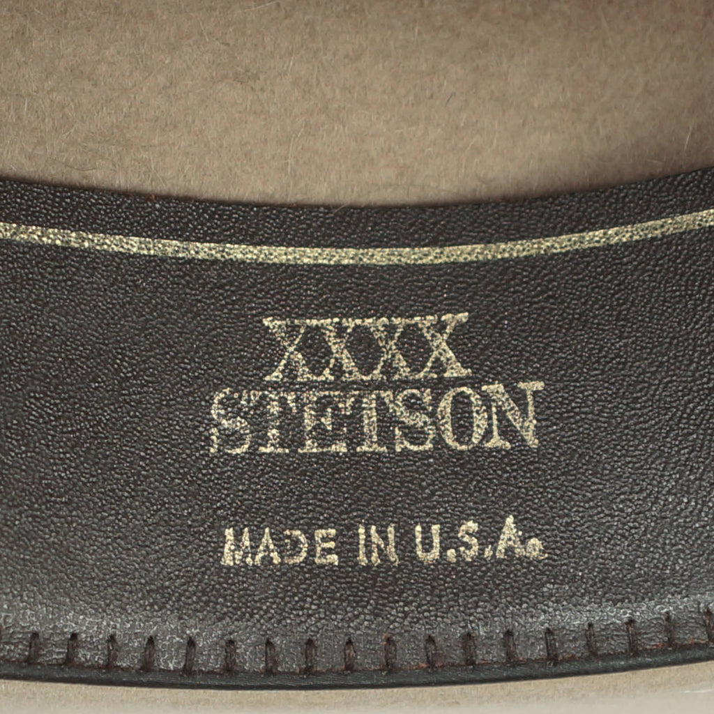 Vintage Stetson Western Cowboy Hat 4X Beaver Size 7 3/8 - Poppy's Vintage Clothing