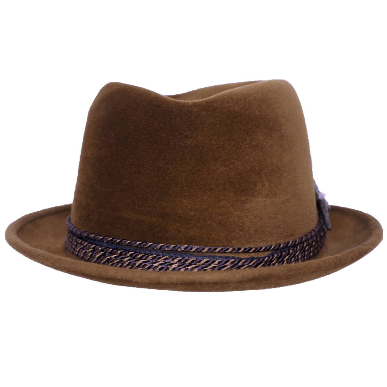 Vintage Stetson Sovereign Velour Fedora Hat Challenger Mens Size 8 XXXL 3XL - Poppy's Vintage Clothing
