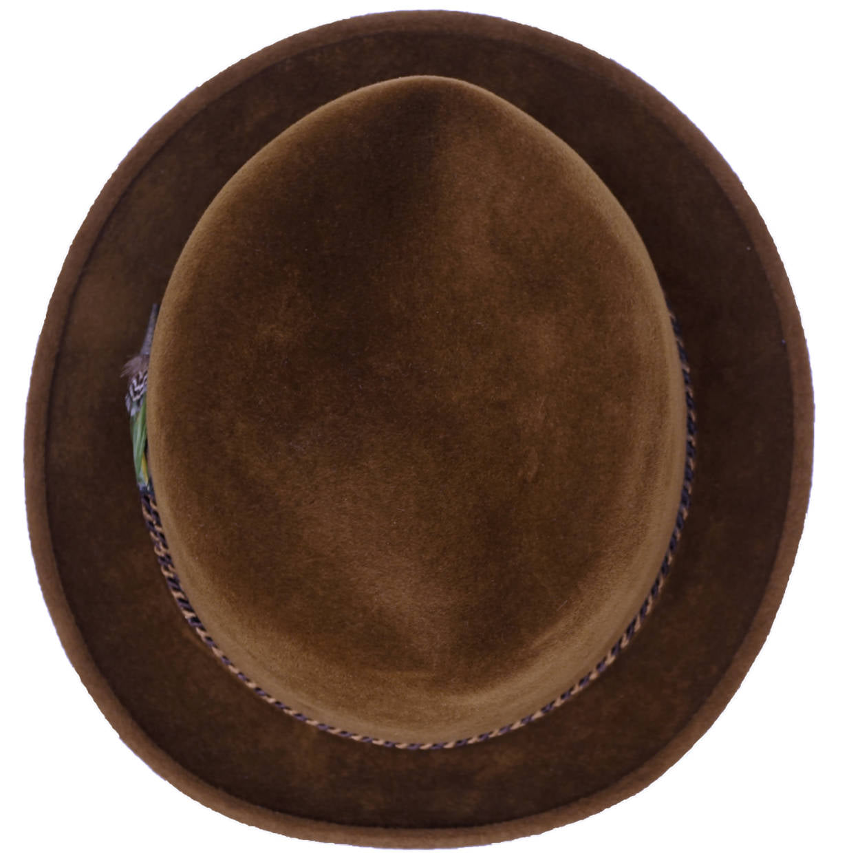 Vintage Stetson Sovereign Velour Fedora Hat Challenger Mens Size 8 XXXL 3XL - Poppy's Vintage Clothing