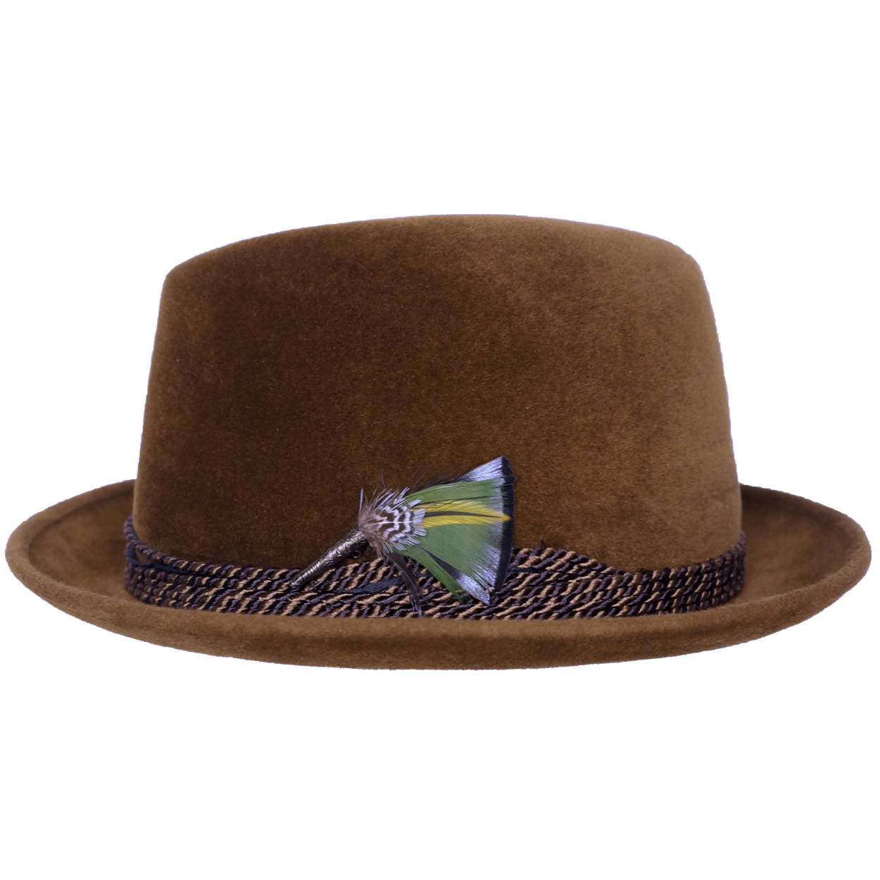 Vintage Stetson Sovereign Velour Fedora Hat Challenger Mens Size 8 XXXL 3XL - Poppy's Vintage Clothing
