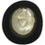 Vintage Imperial Stetson Velurin Fedora Hat Narrow Brim Black Velvet Felt 7 1/8 - Poppy's Vintage Clothing