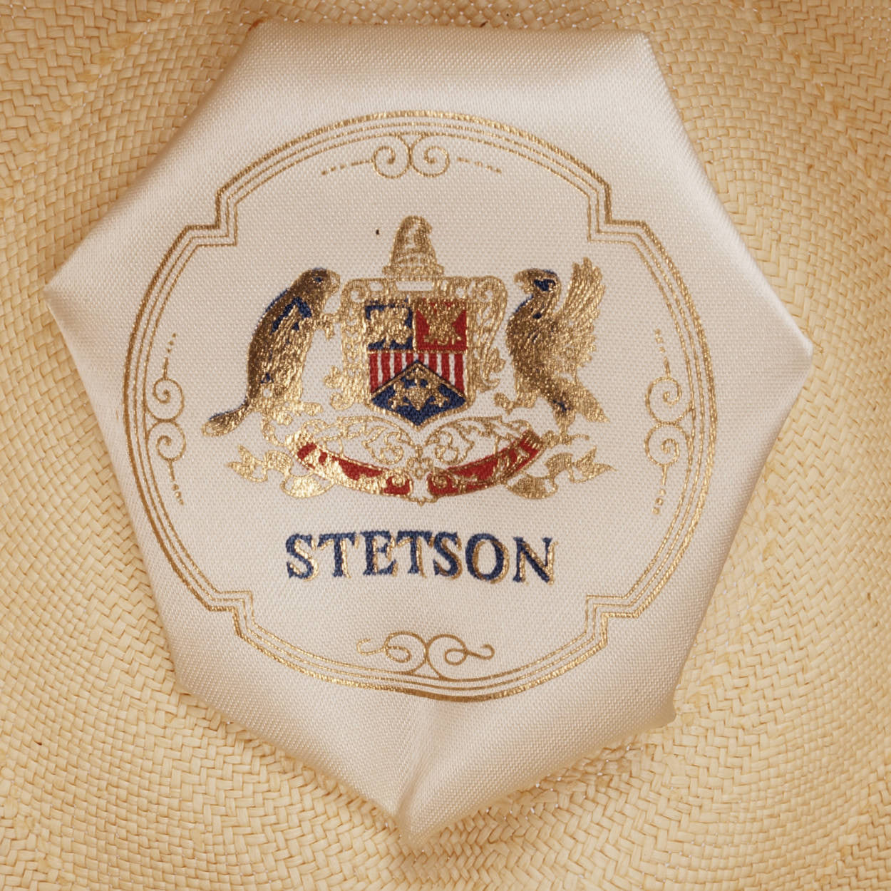 Vintage Stetson Genuine Panama Fedora Hat 1950s Size 7 1/4 - Poppy's Vintage Clothing