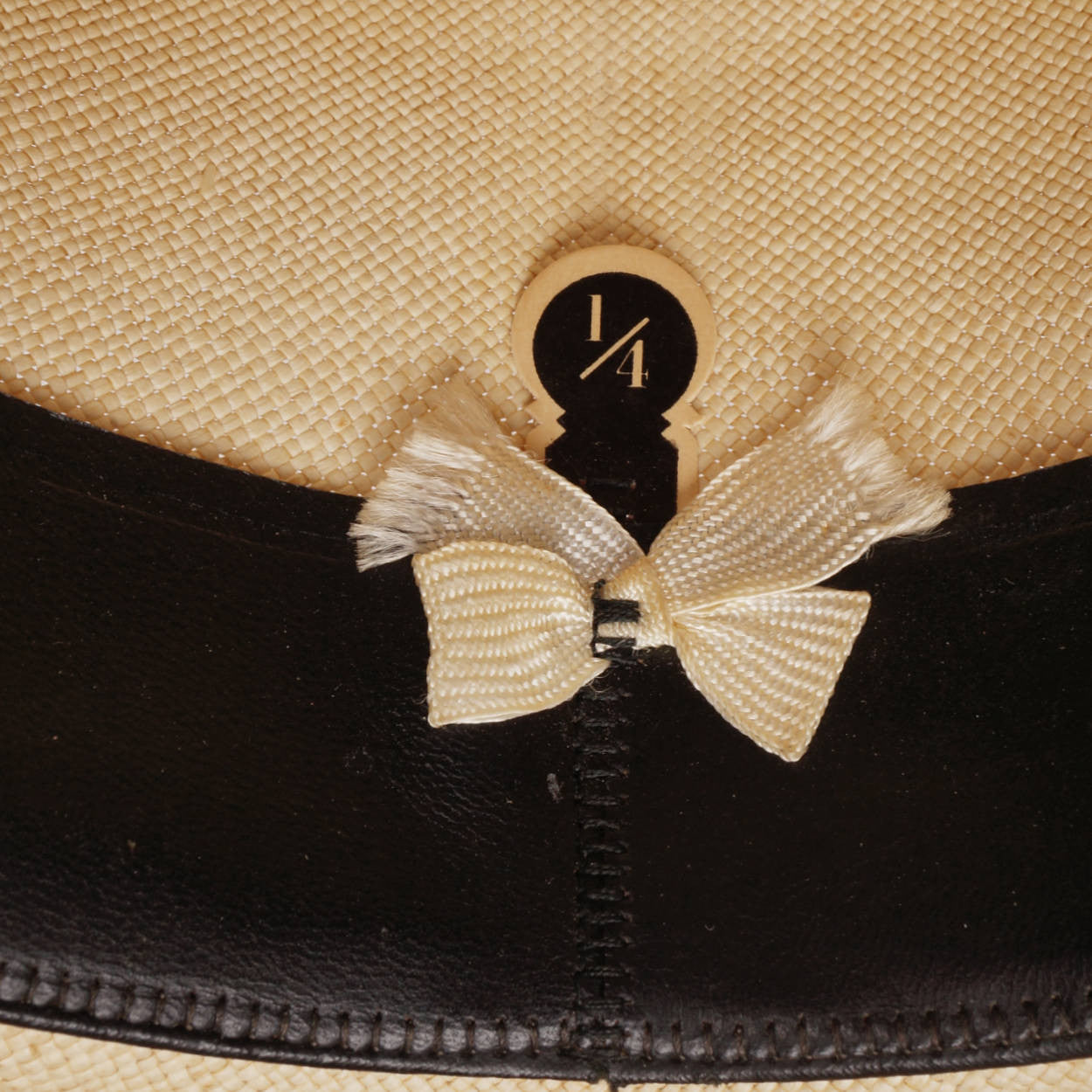 Vintage Stetson Genuine Panama Fedora Hat 1950s Size 7 1/4 - Poppy's Vintage Clothing
