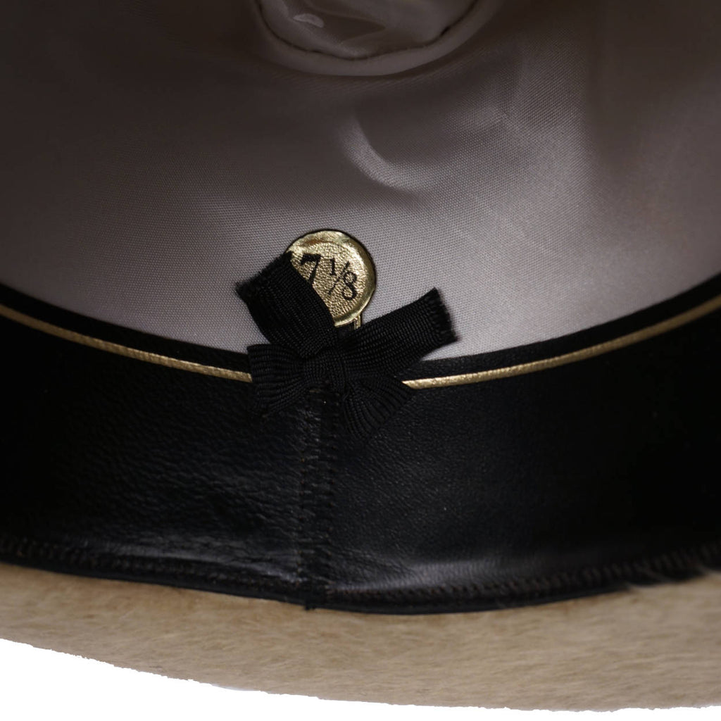 Vintage Stetson Playboy II Plush Fedora Hat Wide Brim Canadian Rondelay Size 7 1/8 - Poppy's Vintage Clothing