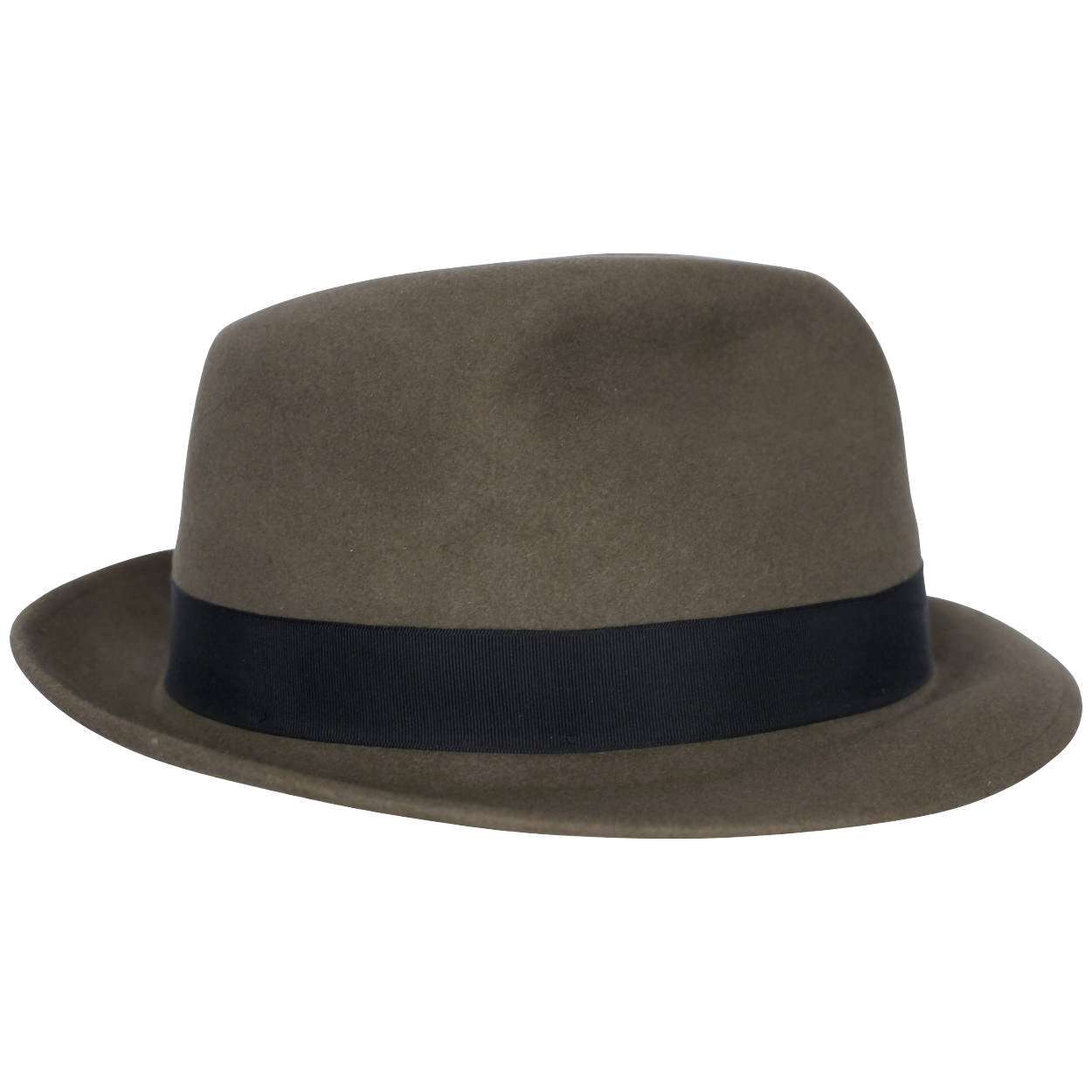 Vintage Mens Royal Stetson Fedora Hat Green Grey Medium 7 1/8 - Poppy's Vintage Clothing