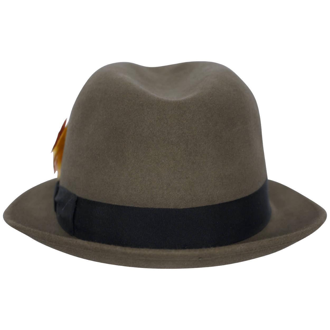 Vintage Mens Royal Stetson Fedora Hat Green Grey Medium 7 1/8 - Poppy's Vintage Clothing