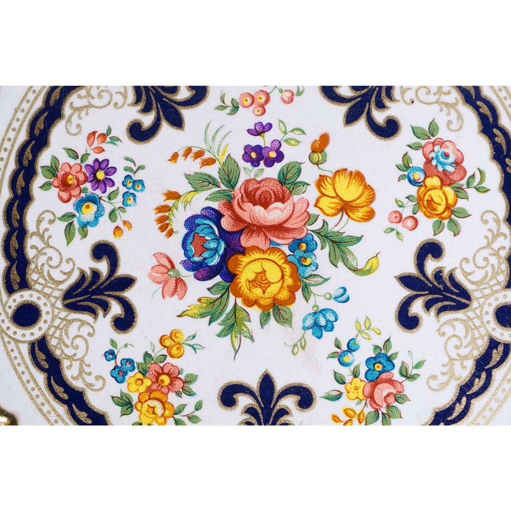 Vintage Stratton Compact Floral Design 1960s Unused - Poppy's Vintage Clothing