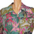 Vintage 1970s 2 Piece Ensemble Blouse &amp; Skirt Set Size L Strauss Modell Germany - Poppy's Vintage Clothing