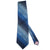 Vintage 1970s Sulka Blue Woven Silk Tie Mens Necktie - Poppy's Vintage Clothing