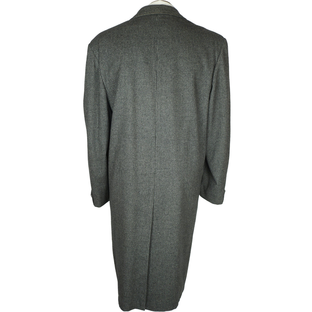 Vintage 50s Wool Coat Mens Overcoat