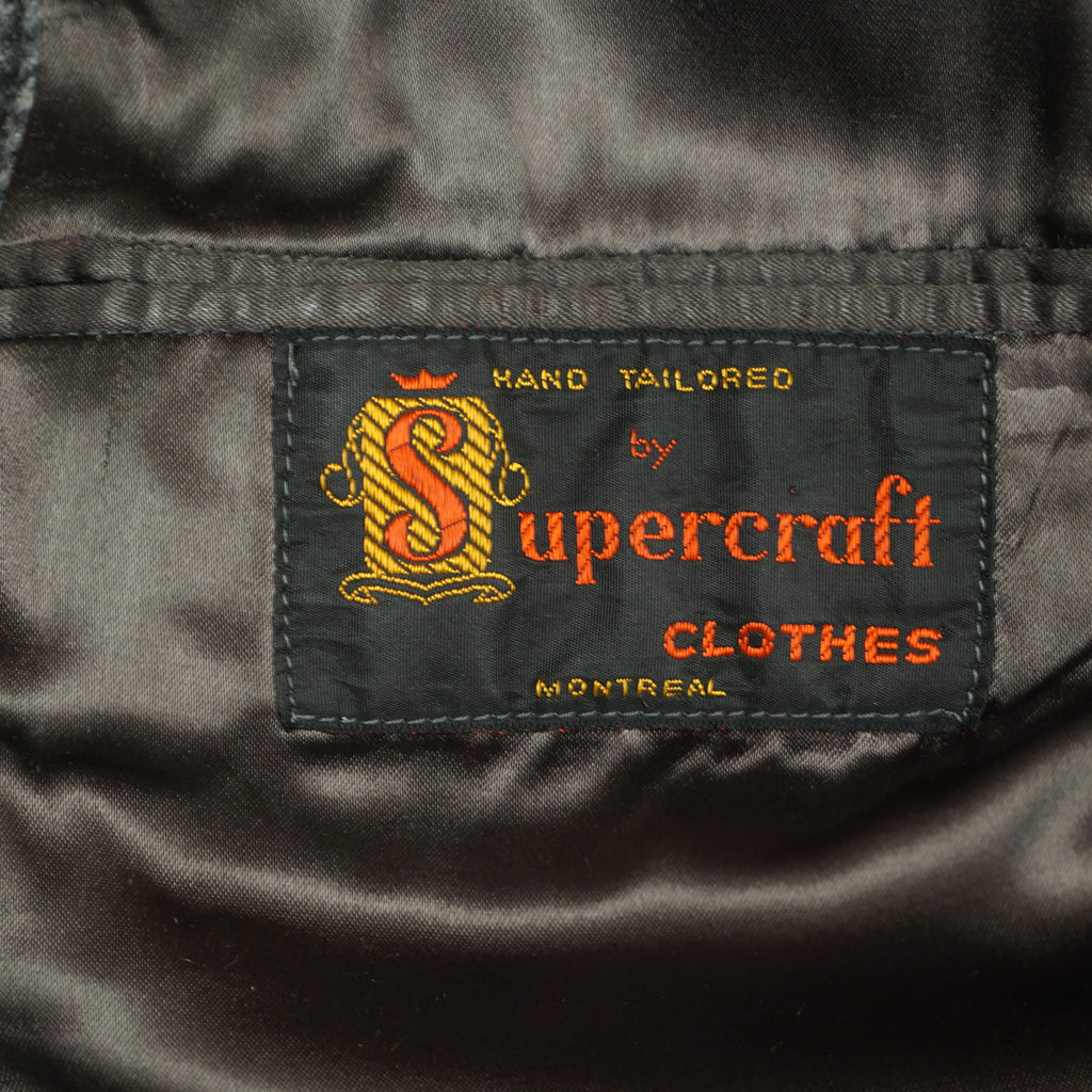 Vintage 50s Wool Coat Mens Overcoat