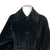 Vintage 1970s Black Velvet Cape Coat by Surrey Classics S M
