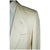 Vintage Mens Silk Cream White Dinner Jacket Switzerland Sz L - Poppy's Vintage Clothing