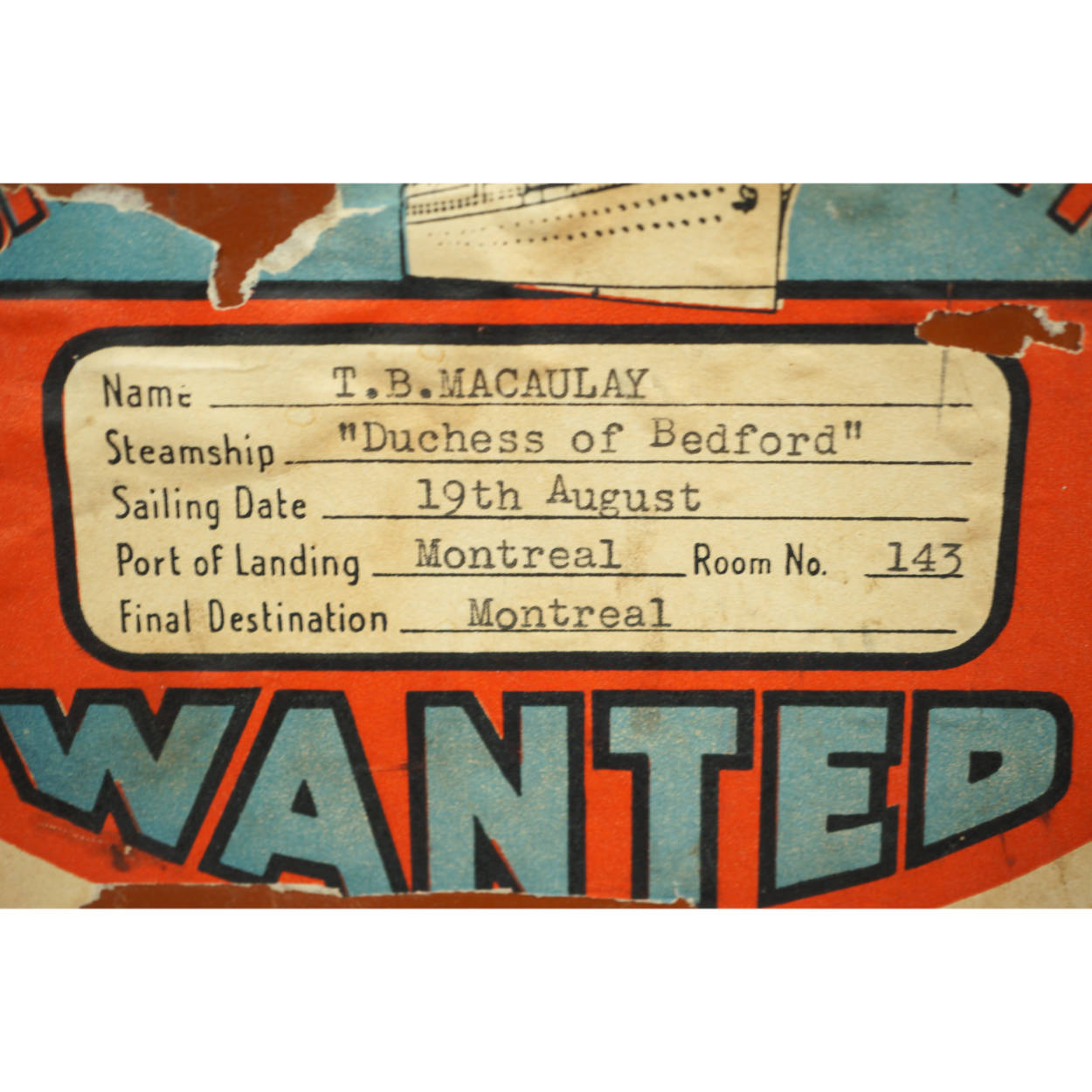 Vintage 1920s Top Hat Leather Travel Case Scotts London Luggage with Provenance - Poppy's Vintage Clothing