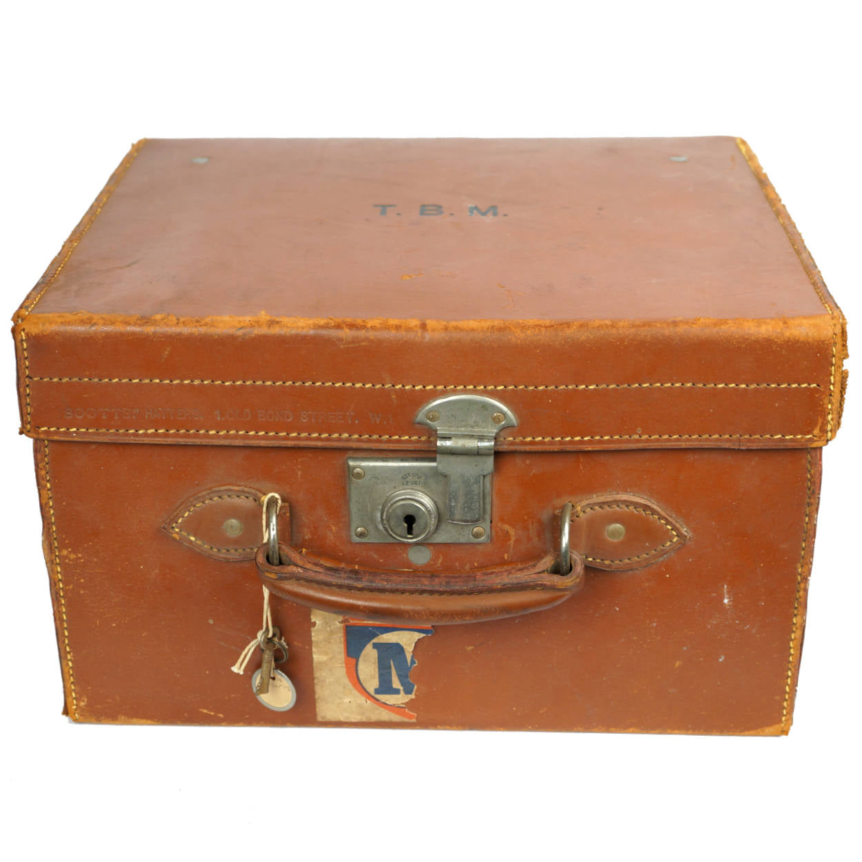 Hat travel box - Ruby Lane