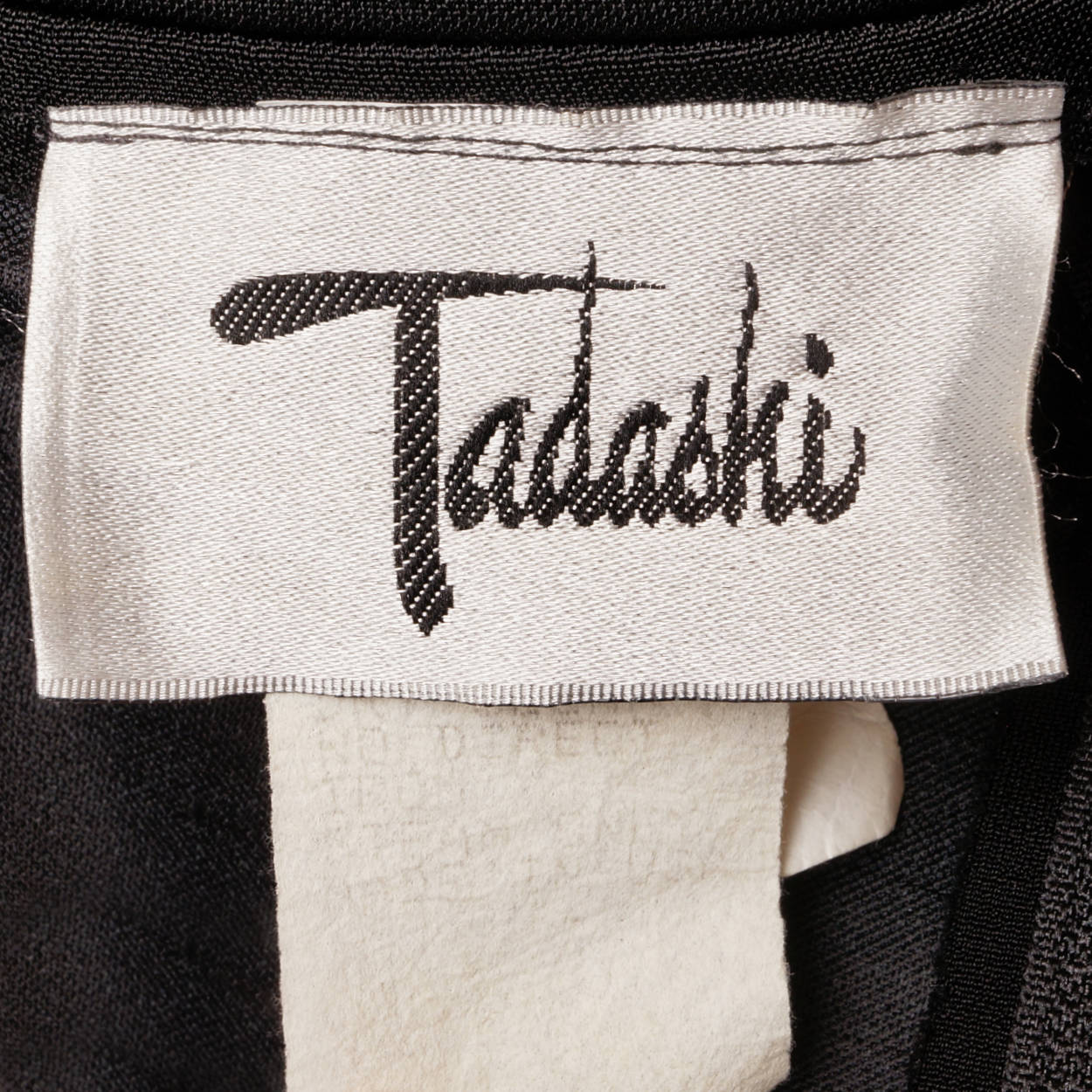 Vintage Tadashi Shoji Bodycon Sheath Evening Gown 1980s Black Jersey Dress Small - Poppy's Vintage Clothing