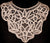 Vintage Battenburg Tape Lace Collar Neck Bib - Poppy's Vintage Clothing