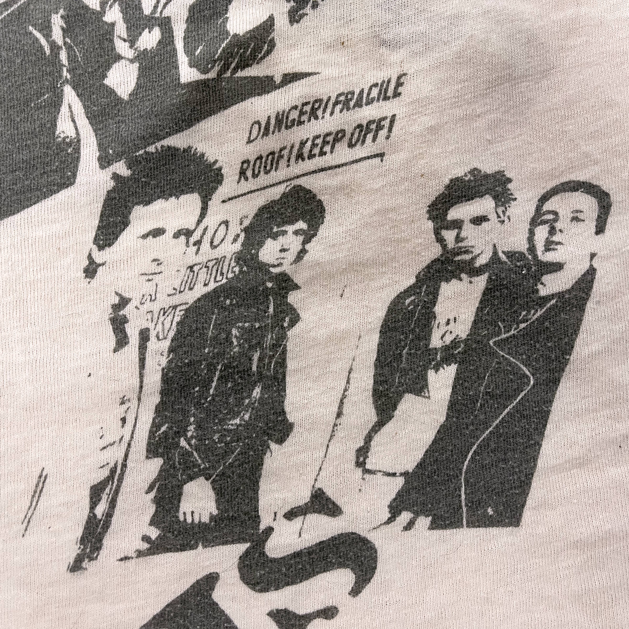 Vintage Punk Rock T Shirt The Clash 1977 No Elvis Authentic