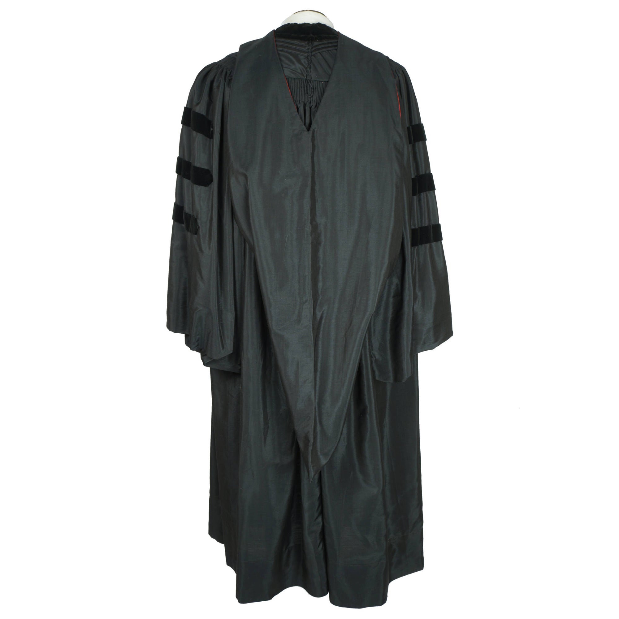 1923 Vintage Harvard Doctoral Gown Doctorate Graduation Robe - Poppy's Vintage Clothing