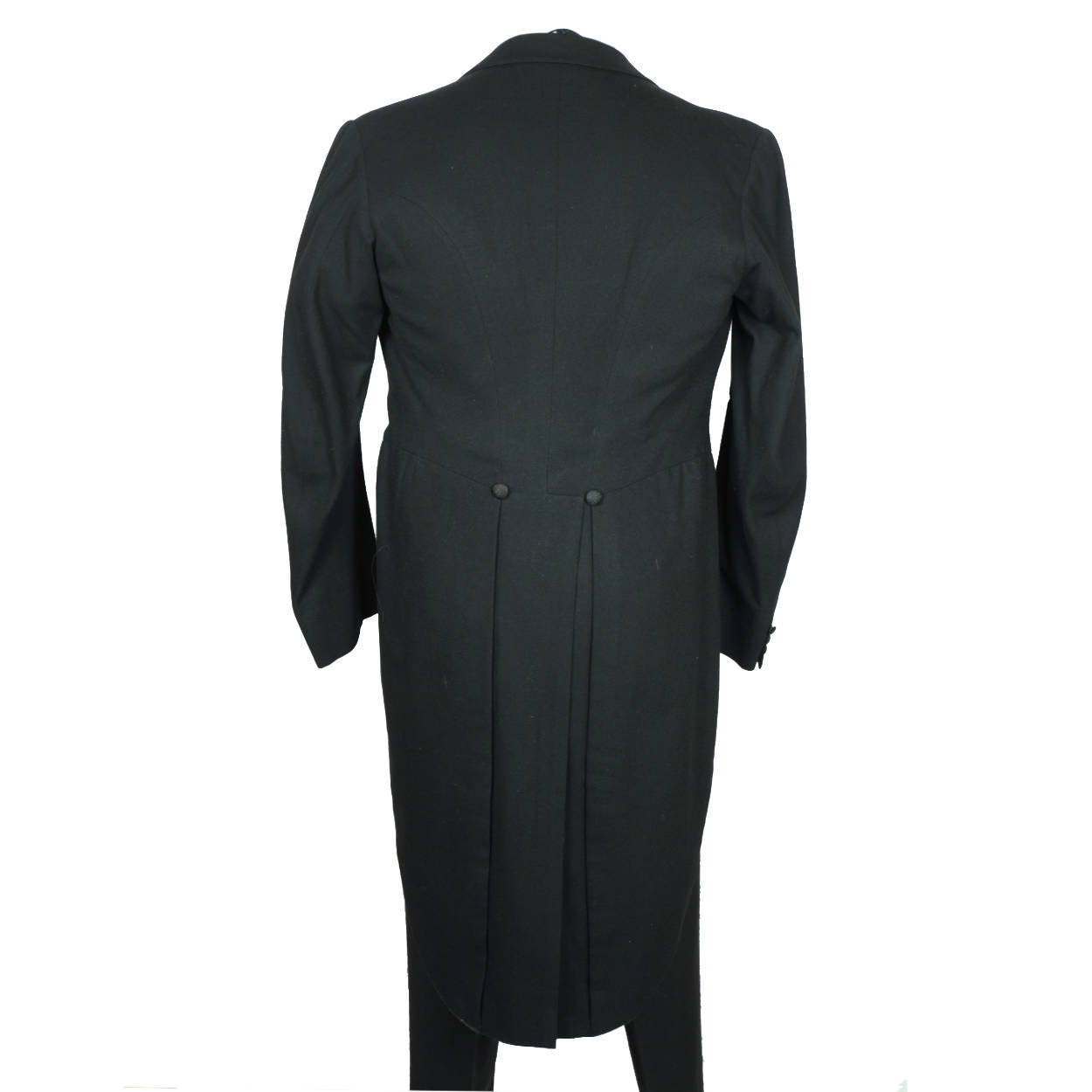 Vintage 1930s Tuxedo Tailcoat Formal Tails Timewell &amp; Hooper Dated 1933 Size M - Poppy's Vintage Clothing