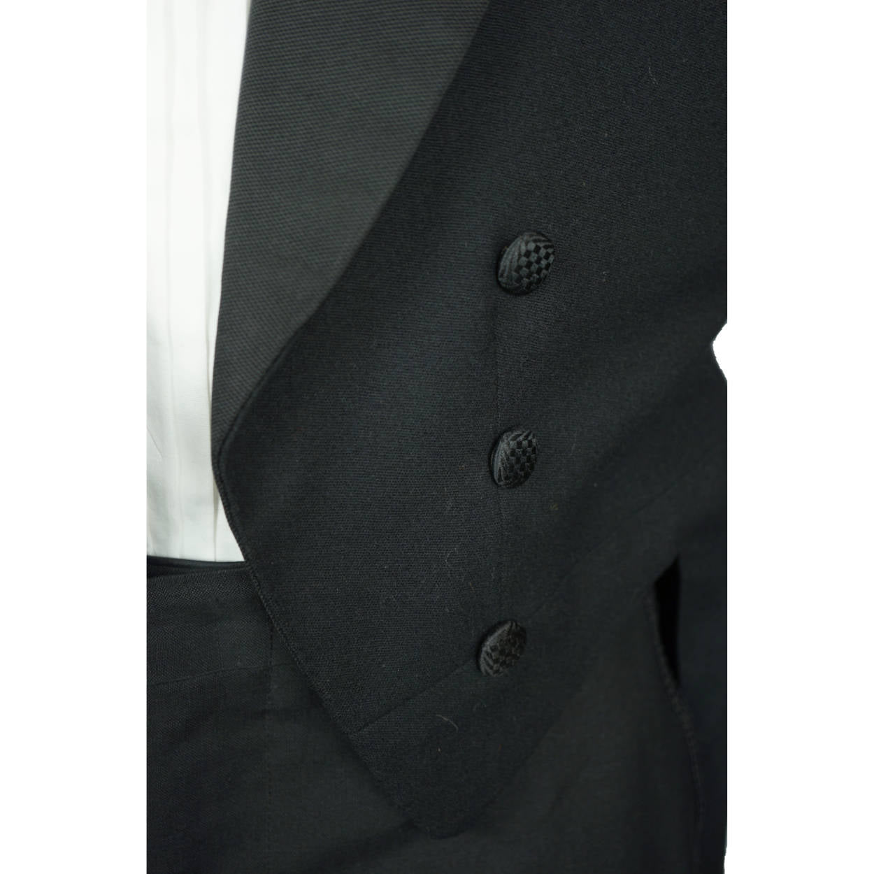 Vintage 1930s Tuxedo Tailcoat Formal Tails Timewell &amp; Hooper Dated 1933 Size M - Poppy's Vintage Clothing