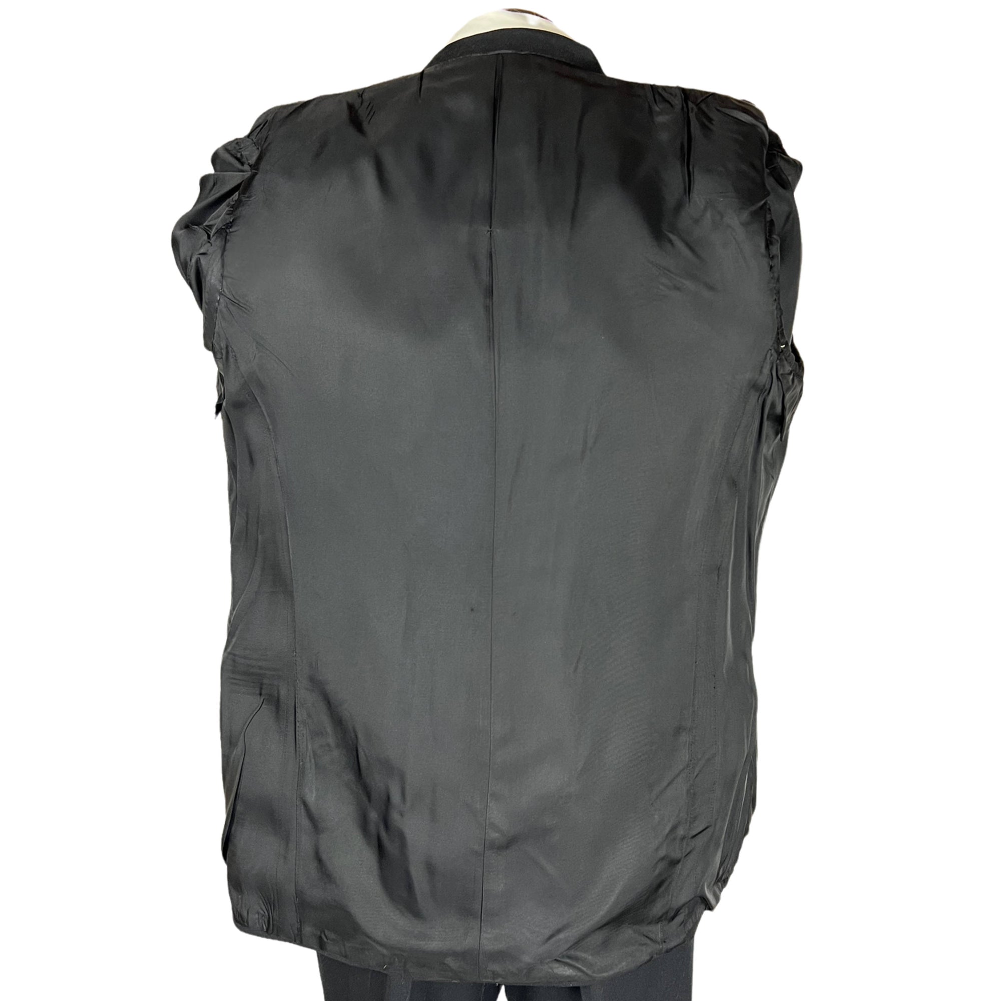 Vintage 1940s Tuxedo Dated 1948 Tony the Tailor Montreal L