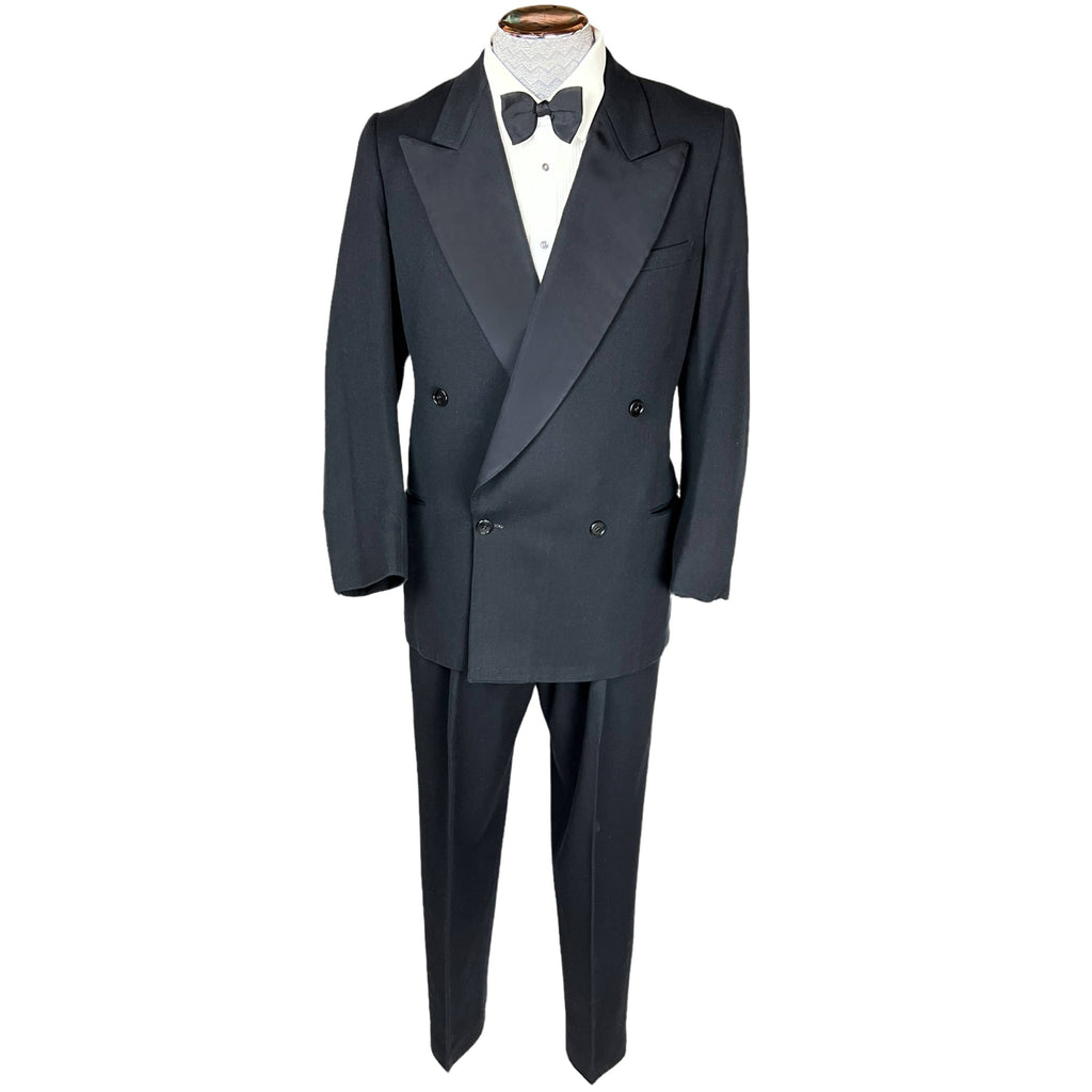 Vintage 1940s Tuxedo Dated 1948 Tony the Tailor Montreal L