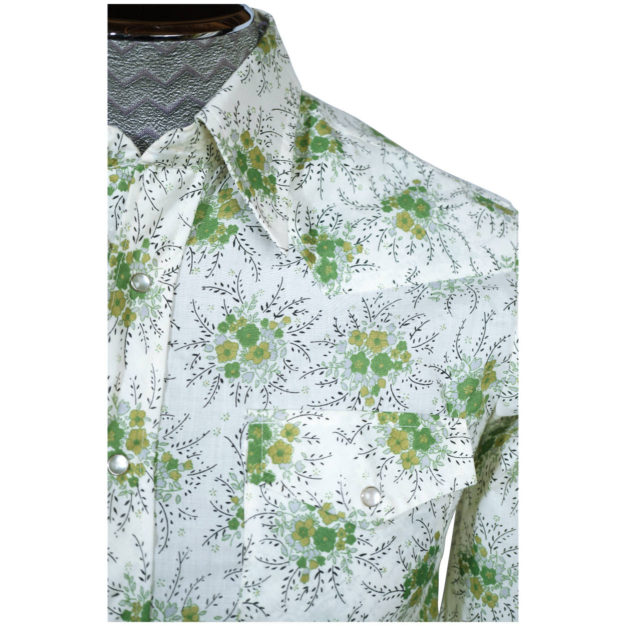 Vintage Western Shirt Travers Nogales AZ Size 14.5 - Poppy's Vintage Clothing