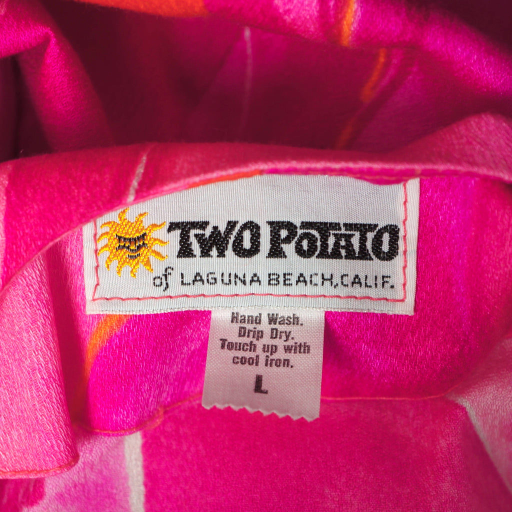 Vintage Two Potato 70s Pink Muumuu Dress Unused NWT