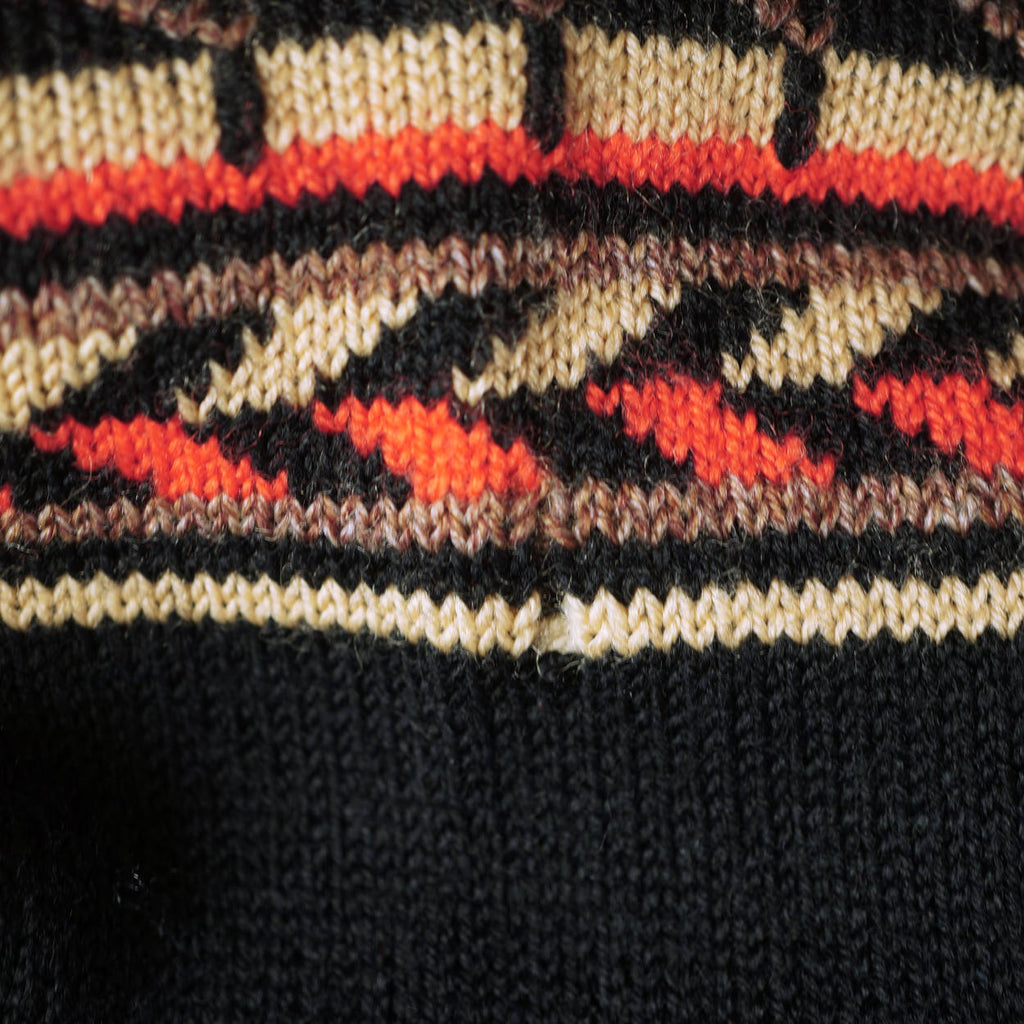 Vintage 70s Sweater Dress Ulla Heathcote London Mini Dress S - Poppy's Vintage Clothing