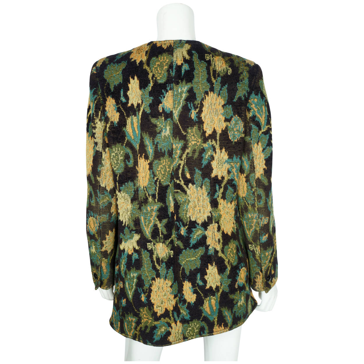 Vintage 1990s Sweater Jacket Emanuel Ungaro Parallele Sz 12 - Poppy's Vintage Clothing