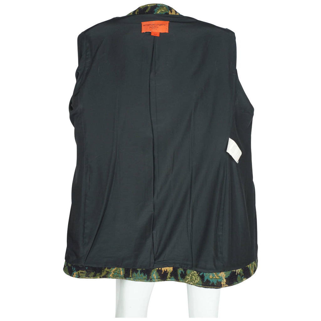 Vintage 1990s Sweater Jacket Emanuel Ungaro Parallele Sz 12 - Poppy's Vintage Clothing